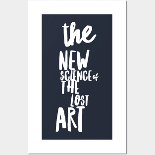 The New Science of the Lost Art (white Sprawl) Posters and Art